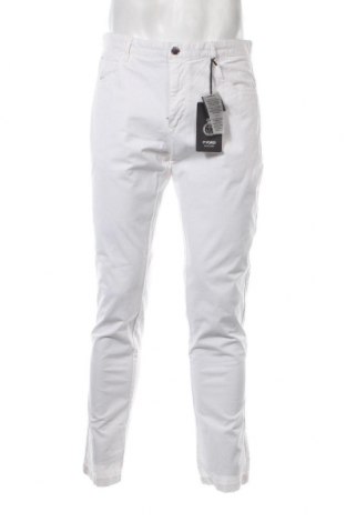 Мъжки панталон Fyord, Размер M, Цвят Бял, Цена 20,54 лв.