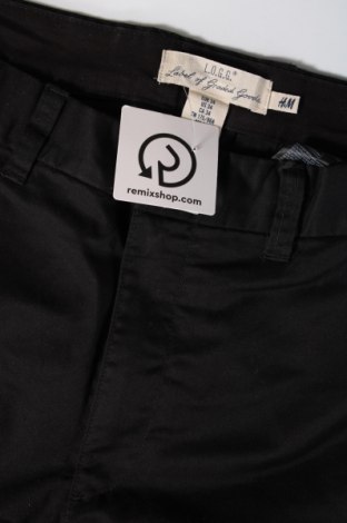 Мъжки панталон H&M Divided, Размер L, Цвят Черен, Цена 4,35 лв.