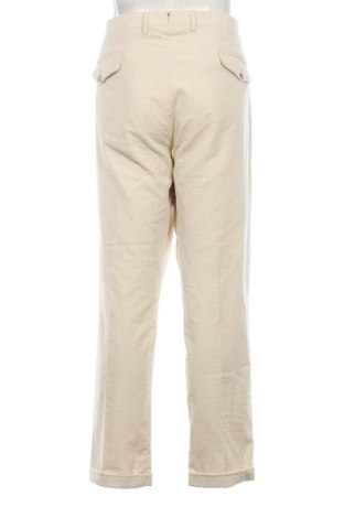 Pantaloni de bărbați Hackett, Mărime XXL, Culoare Ecru, Preț 301,58 Lei