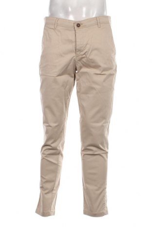 Мъжки панталон Jack & Jones, Размер L, Цвят Бежов, Цена 29,52 лв.