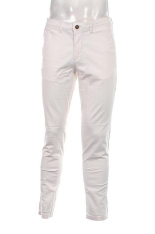 Мъжки панталон Jack & Jones, Размер L, Цвят Бял, Цена 32,80 лв.