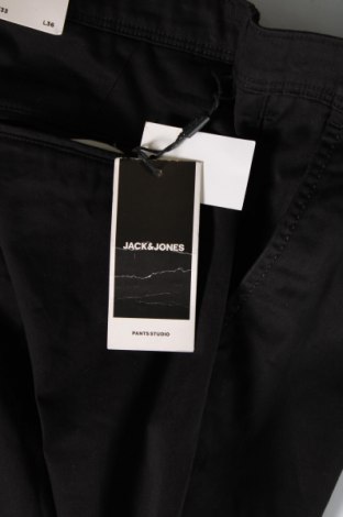 Мъжки панталон Jack & Jones, Размер L, Цвят Черен, Цена 27,88 лв.