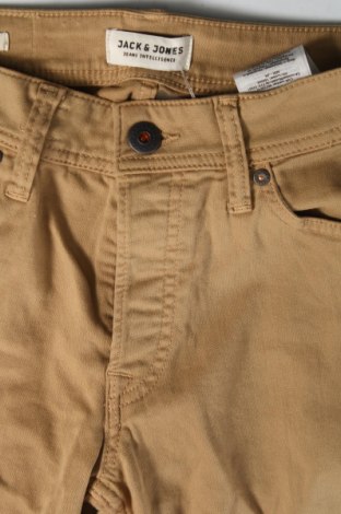 Мъжки панталон Jack & Jones, Размер XS, Цвят Бежов, Цена 13,05 лв.