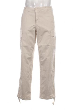 Мъжки панталон Jack & Jones, Размер L, Цвят Бежов, Цена 18,04 лв.