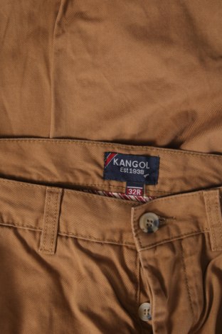 Ανδρικό παντελόνι Kangol, Μέγεθος S, Χρώμα  Μπέζ, Τιμή 5,19 €
