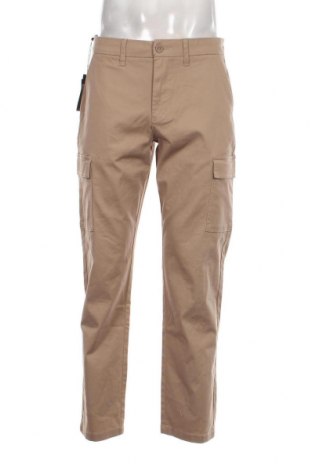 Ανδρικό παντελόνι Only & Sons, Μέγεθος M, Χρώμα  Μπέζ, Τιμή 10,67 €
