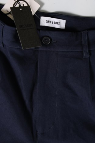 Pantaloni de bărbați Only & Sons, Mărime M, Culoare Albastru, Preț 52,96 Lei