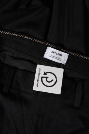 Ανδρικό παντελόνι Only & Sons, Μέγεθος M, Χρώμα Μαύρο, Τιμή 17,94 €