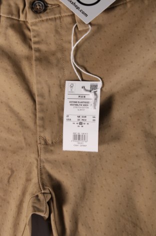 Pantaloni de bărbați Oviesse, Mărime M, Culoare Bej, Preț 65,07 Lei