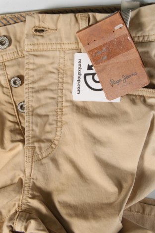 Мъжки панталон Pepe Jeans, Размер M, Цвят Бежов, Цена 52,80 лв.