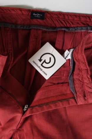 Мъжки панталон Pepe Jeans, Размер M, Цвят Червен, Цена 132,00 лв.