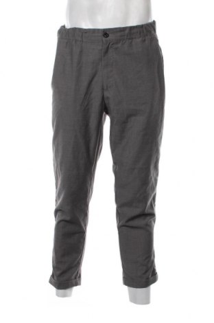 Pantaloni de bărbați Pull&Bear, Mărime M, Culoare Gri, Preț 18,59 Lei