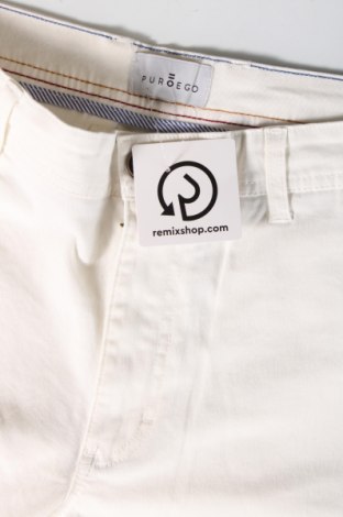 Ανδρικό παντελόνι PuroEGO, Μέγεθος L, Χρώμα Λευκό, Τιμή 44,85 €
