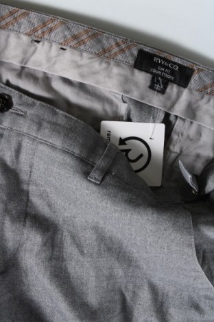 Мъжки панталон RW & Co., Размер M, Цвят Сив, Цена 15,66 лв.
