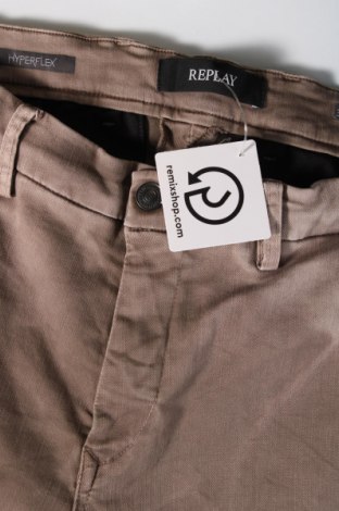 Мъжки панталон Replay, Размер M, Цвят Кафяв, Цена 28,65 лв.
