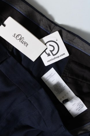 Pánske nohavice  S.Oliver Black Label, Veľkosť L, Farba Modrá, Cena  14,29 €