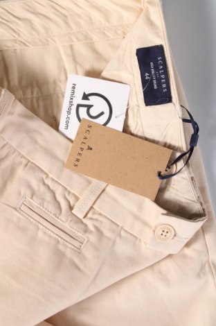 Мъжки панталон Scalpers, Размер L, Цвят Бежов, Цена 54,12 лв.