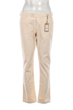 Pantaloni de bărbați Scalpers, Mărime L, Culoare Bej, Preț 178,03 Lei