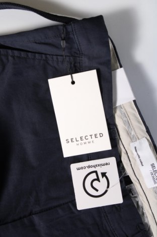 Pantaloni de bărbați Selected Homme, Mărime M, Culoare Albastru, Preț 96,88 Lei