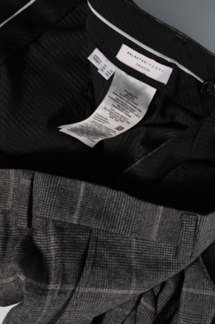Мъжки панталон Selected Homme, Размер L, Цвят Сив, Цена 18,36 лв.