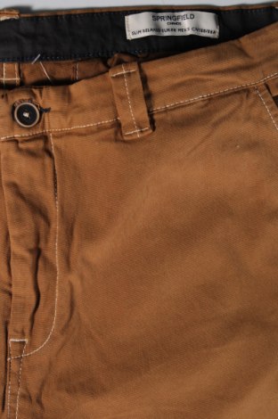 Męskie spodnie Springfield, Rozmiar L, Kolor Brązowy, Cena 218,57 zł