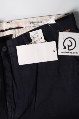 Pánske nohavice  Springfield, Veľkosť M, Farba Modrá, Cena  6,34 €