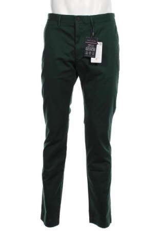 Ανδρικό παντελόνι Tommy Hilfiger, Μέγεθος L, Χρώμα Πράσινο, Τιμή 56,12 €