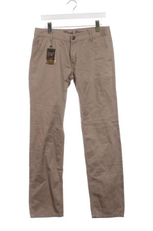 Pantaloni de bărbați Wessi, Mărime M, Culoare Bej, Preț 64,35 Lei