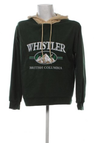 Herren Fleece Sweatshirt , Größe M, Farbe Grün, Preis 8,88 €