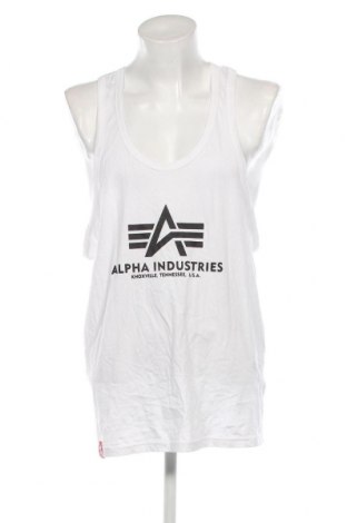 Herren Tanktop Alpha Industries, Größe XL, Farbe Weiß, Preis 11,57 €