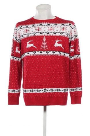 Ανδρικό πουλόβερ, Μέγεθος XXL, Χρώμα Κόκκινο, Τιμή 12,09 €