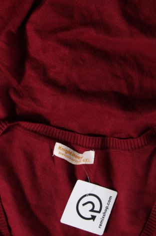 Мъжки пуловер, Размер 4XL, Цвят Червен, Цена 29,01 лв.