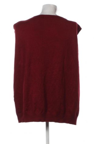 Мъжки пуловер, Размер 4XL, Цвят Червен, Цена 29,01 лв.