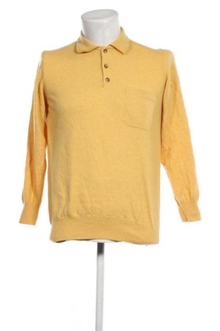 Мъжки пуловер, Размер M, Цвят Жълт, Цена 15,66 лв.