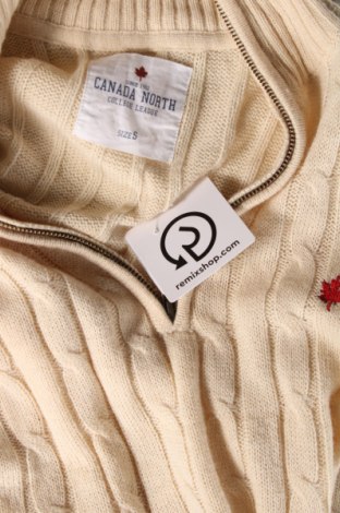 Мъжки пуловер, Размер S, Цвят Екрю, Цена 8,70 лв.