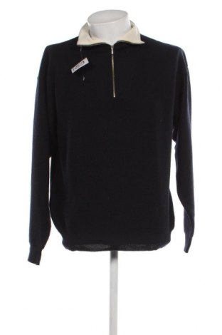 Ανδρικό πουλόβερ, Μέγεθος L, Χρώμα Μπλέ, Τιμή 5,74 €