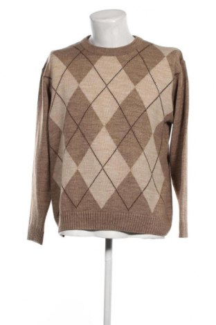 Ανδρικό πουλόβερ, Μέγεθος L, Χρώμα Καφέ, Τιμή 8,01 €