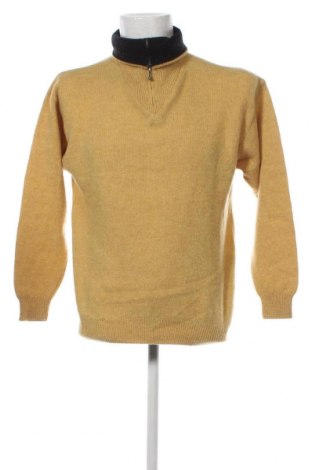 Мъжки пуловер Abrams, Размер L, Цвят Жълт, Цена 14,50 лв.