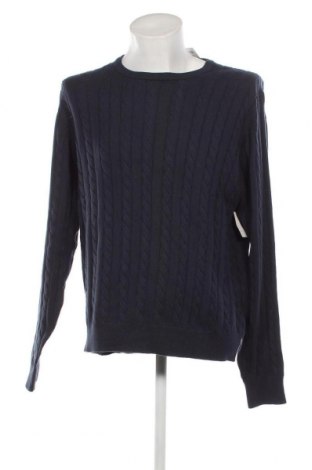 Męski sweter Amazon Essentials, Rozmiar L, Kolor Niebieski, Cena 57,63 zł