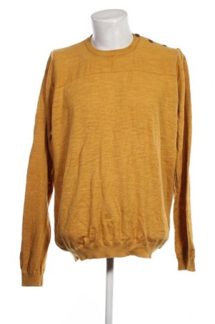 Мъжки пуловер Angelo Litrico, Размер 3XL, Цвят Жълт, Цена 22,91 лв.