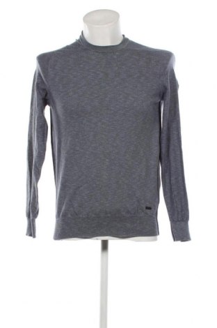 Ανδρικό πουλόβερ BOSS, Μέγεθος L, Χρώμα Μπλέ, Τιμή 30,31 €