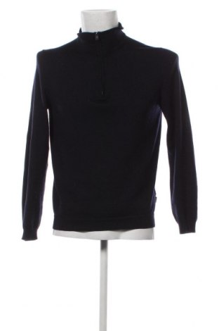 Мъжки пуловер BOSS, Размер L, Цвят Син, Цена 194,22 лв.