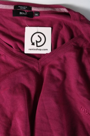 Ανδρικό πουλόβερ BOSS, Μέγεθος 5XL, Χρώμα Ρόζ , Τιμή 60,62 €