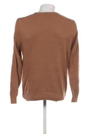 Мъжки пуловер BOSS, Размер XL, Цвят Кафяв, Цена 89,18 лв.