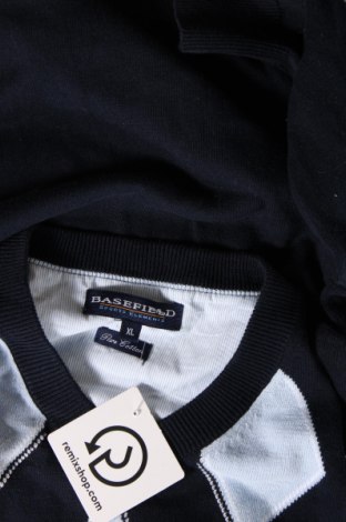 Ανδρικό πουλόβερ Basefield, Μέγεθος XL, Χρώμα Μπλέ, Τιμή 6,09 €