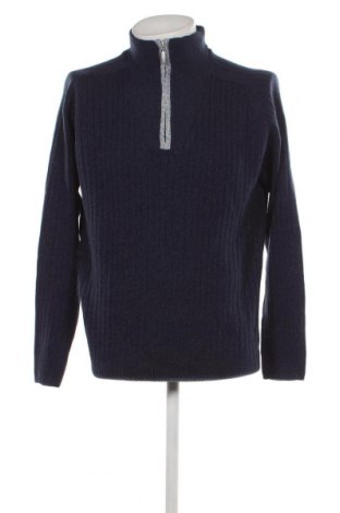 Ανδρικό πουλόβερ Biaggini, Μέγεθος L, Χρώμα Μπλέ, Τιμή 7,36 €