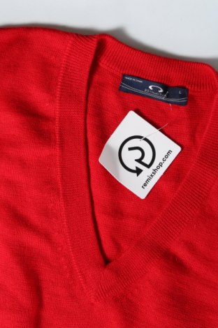 Ανδρικό πουλόβερ Biz Colection, Μέγεθος L, Χρώμα Κόκκινο, Τιμή 3,38 €