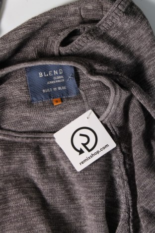 Мъжки пуловер Blend, Размер S, Цвят Сив, Цена 24,00 лв.