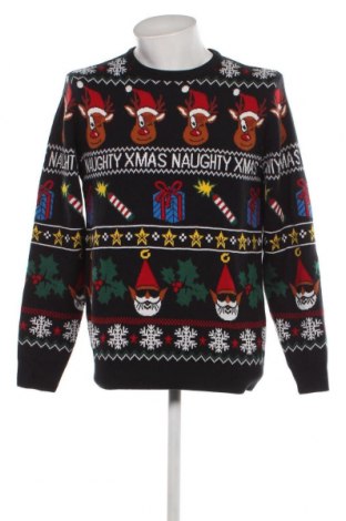 Мъжки пуловер C&A, Размер M, Цвят Многоцветен, Цена 7,83 лв.