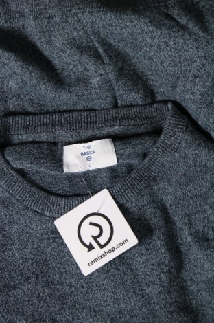 Мъжки пуловер C&A, Размер L, Цвят Син, Цена 14,50 лв.